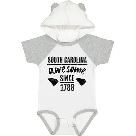 

Inktastic South Carolina Awesome Since 1788 Gift Baby Boy or Baby Girl Bodysuit