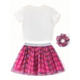 Barbie Girls Dresses Sets 3 Piece Outfit Set Graphic T-Shirt Tulle ...
