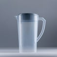 thumbnail image 5 of Yooshoverk 2L Clear Plastic Pitcher, Lidded for Iced Tea, Lemonade, and Milk, 5 of 6