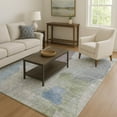 thumbnail image 7 of Addison Rugs Mayfield Premium Machine Washable Transitional Abstract Denim Rectangle Rug, 8' x 10', 7 of 7