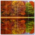 thumbnail image 1 of Picture-Tiles.com: Autumn Ceramic Tile Wall Mural WAL500033-66M. 36"W x 36"H using (36) 6" x 6" Ceramic Tiles-Satin Finish, 1 of 3