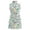 Mint Green, variant on Girls Sleeveless Golf Tennis Dress, Half-Zip Stand Collar Sport Dress, Cute Printed Performance A-Line Dress for Kids(Multicolour1,4-5 Years)