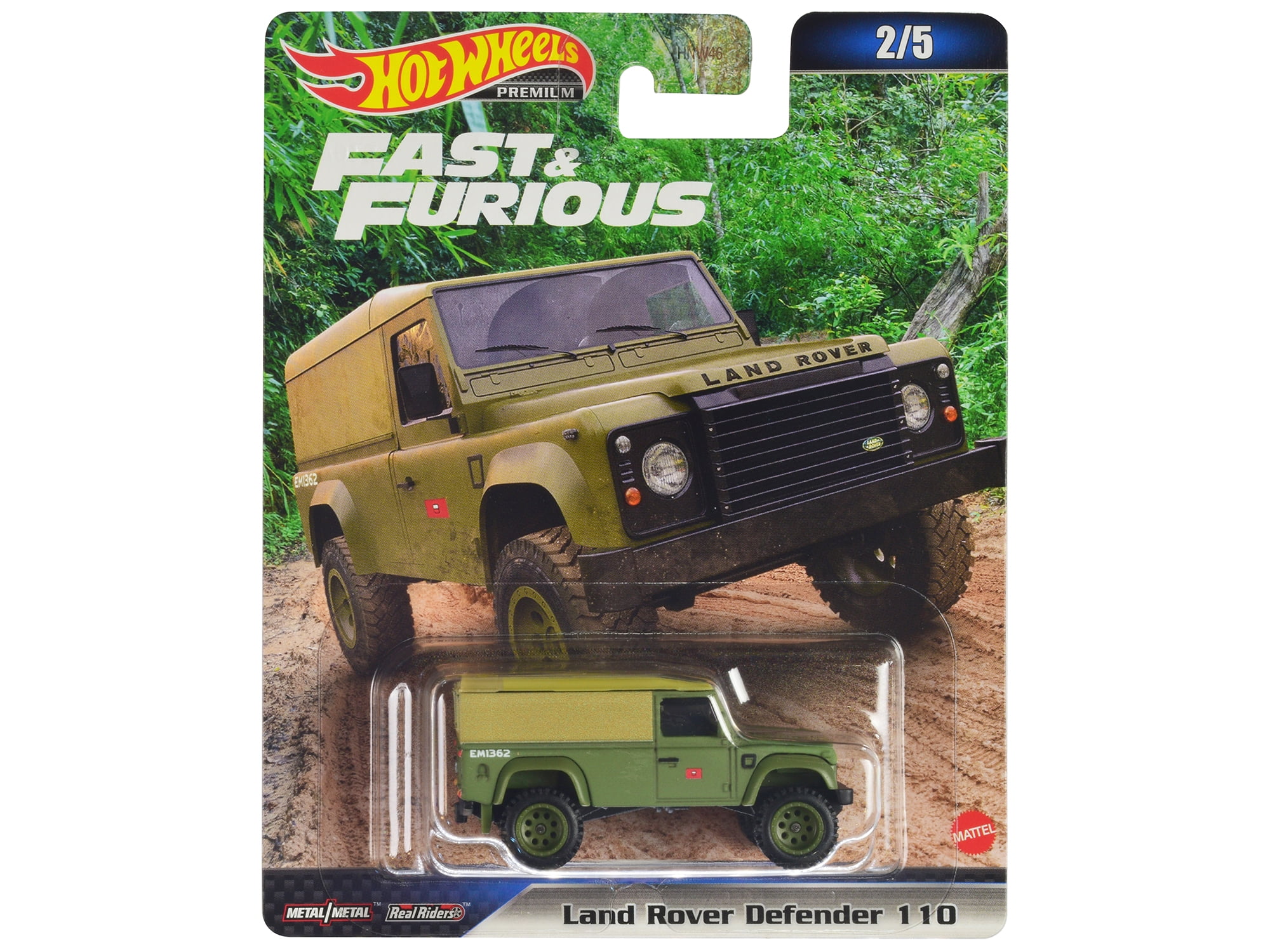 Hot Wheels Fast & Furious 2023 Diecast Model Cars Play Vehicles, 5 Count, 13.4 oz