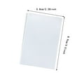 50pcs Photocard Sleeves 58 X 89 Mm K Clear Sleeves Idol Photo Cards
