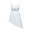 White, variant on Alvivi Big Girls Sequins V-Neck Lyrical Dress Irregular Hem Ballet Latin Dance Leotard 5-14