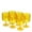 Yellow, variant on Yalin Set of 6 Unbreakable 15 oz Acrylic Plastic Wine and Water Tumbler Stackable Goblets (Yellow)