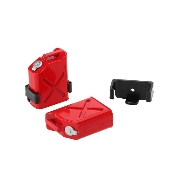 2 piezas Accesorios RC Crawler Hugo Mini 1:10 D90 Axial Lata de gas RC Rock Crawler