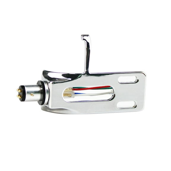Necvior Phono Cartridge Unit Turntable Headshell for Turntables Record Player Direct-Drive Turntable Zinc Alloy