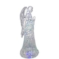 thumbnail image 2 of Kurt Adler 10.5-Inch Battery-Operated LED Light-Up Angel with Water Table Piece, 2 of 4