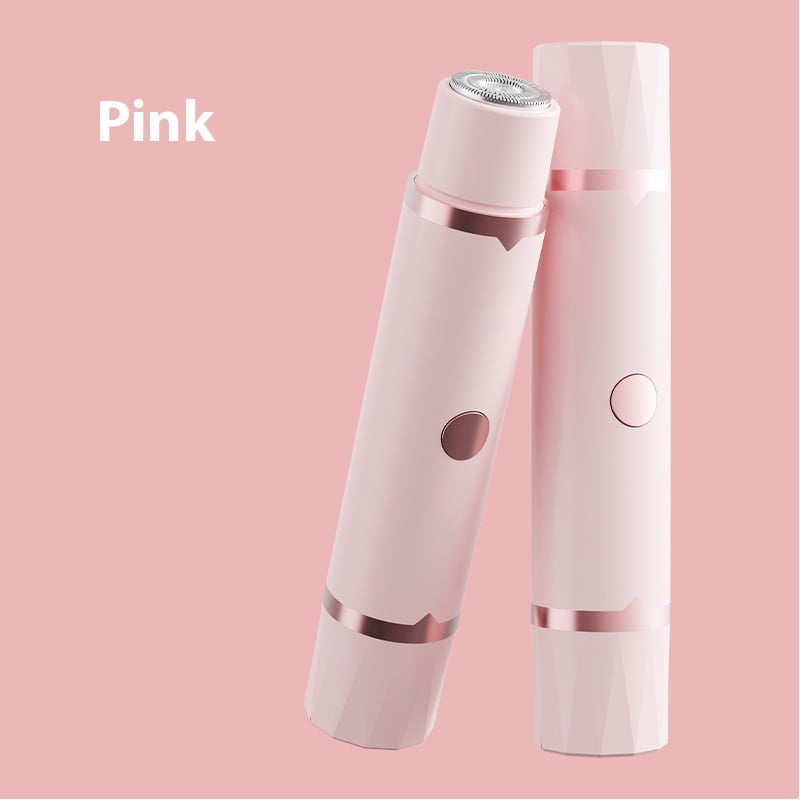 Double-head New Generation Body Hair Trimmer For Face Body Intimate Areas Removable Cutter Head Assembly For Easy Cleaning