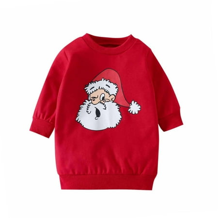 

YWDJ 6 Months-6 Years Christmas Tops for Girls Summer Sweat-absorbing Breathable Stretch Bottoming Camisole Top Red 5-6 Years