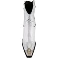 thumbnail image 4 of Botines Hoantiai para mujer, estilo western, con punta de metal grabada, 4 of 6
