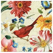 Great BIG Canvas | Rolled Lisa Audit Poster Print entitled Rainbow Garden III - Cream