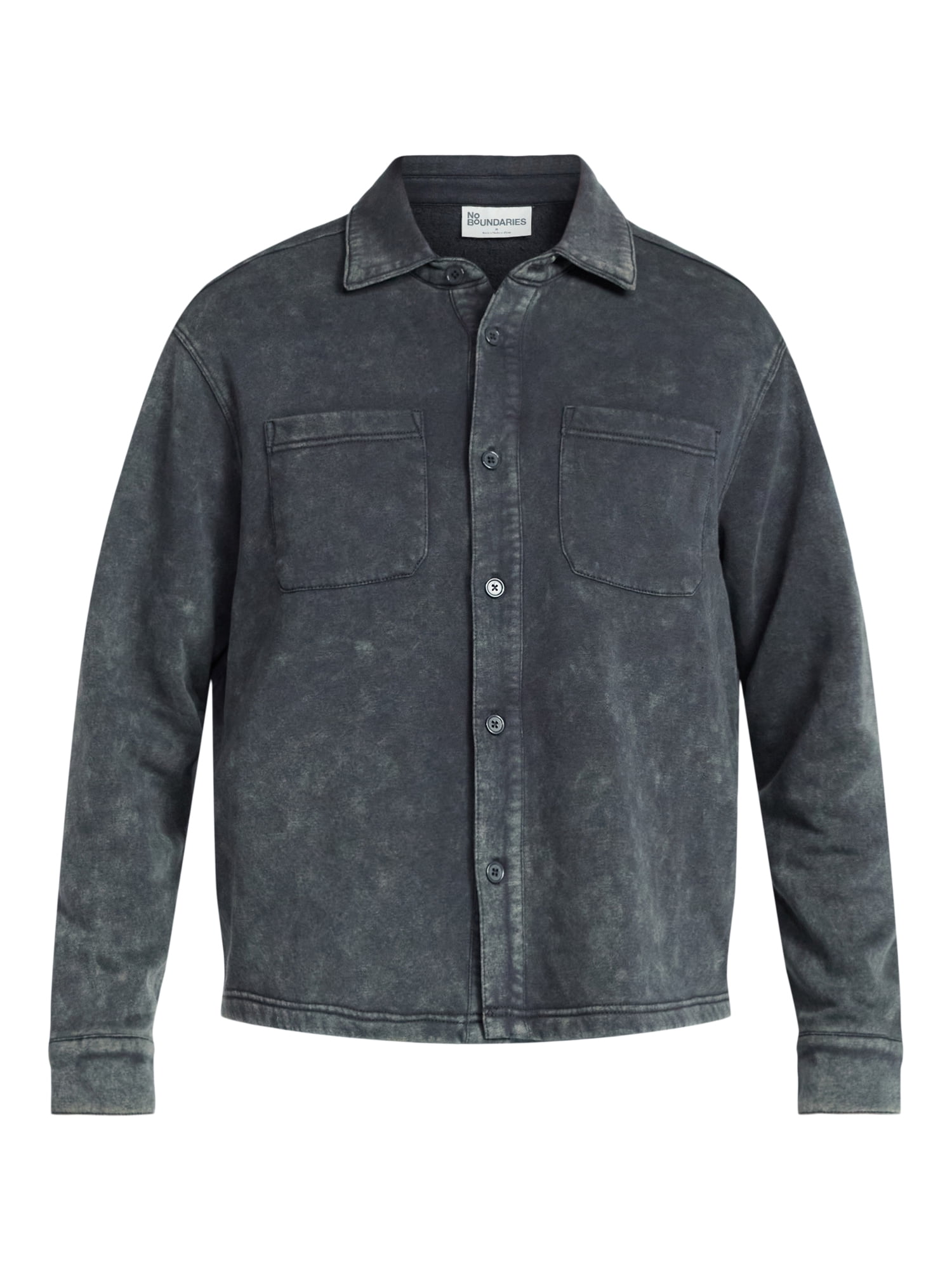 No Boundaries Fleece Shirt Jacket, Men's & Big Men's