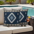 thumbnail image 5 of Outdoor Pillow Covers Pack of 2, Boho Geometric Retro Lines Waterproof Throw Pillowcase Cushion Cases, Abstract Tribal Pattern Decorative Pillow Cover for Couch Sofa Home Bed Patio, 5 of 9