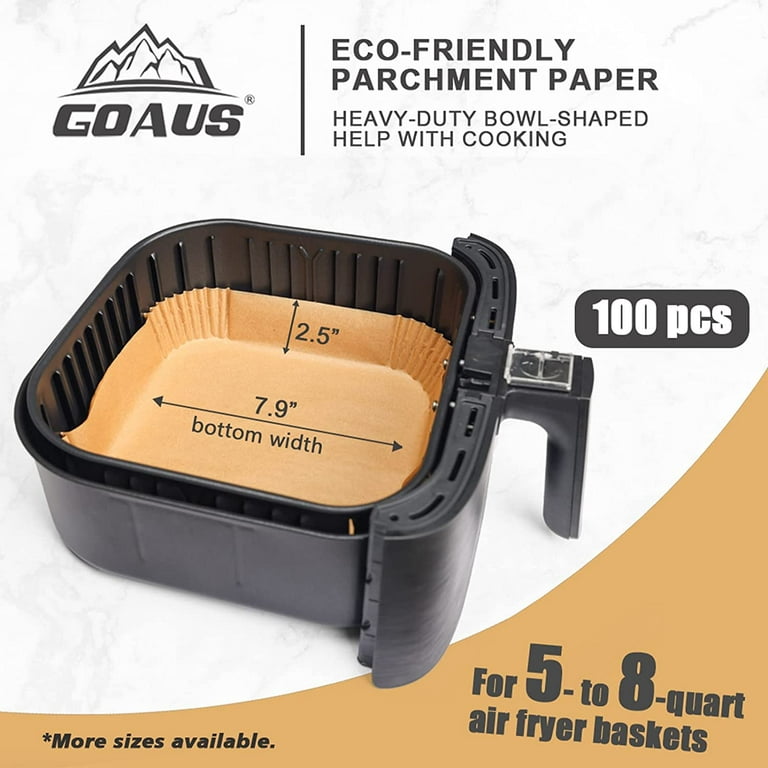 Air Fryer Parchment Paper Liners - 2 sizes