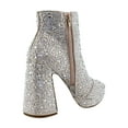 thumbnail image 5 of Betsey Johnson Della Women's Boots Rhinestone Size 5 M, 5 of 8