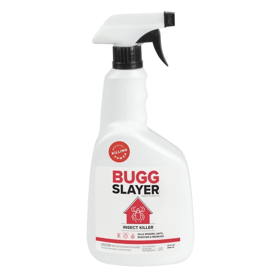 BUGGSLAYER Insecticide RTU Indoor Insect Killer 32oz - Kills Spiders, Ants, Roaches, & Bed Bugs - and Many More