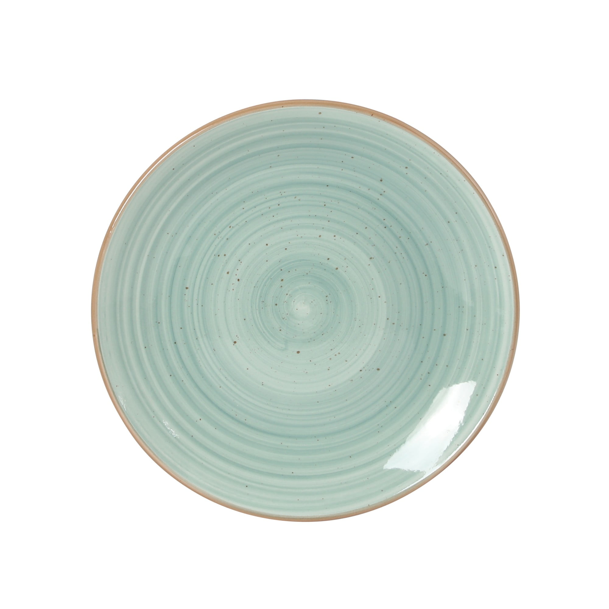 Gibson Home Stonebury 16 Piece Plates and Bowls - Handpainted Stoneware Dinnerware Set - Service for 4