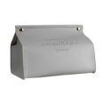 thumbnail image 1 of Abbracc Tissue Box Cover Facial Tissue Paper Box Cover for Restaurant Car Decoration Gray, 1 of 7