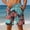 F_ Gold, variant on BVnarty Men's Summer Holiday Printed Board Shorts, Quick Dry Breathable Material, Drawstring Elastic Waist Casual Swim Shorts With Pockets Blue XXL