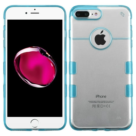 Bb Shell Set - For iPhone 8 Plus 7 Plus Gummy Soft Silicone Phone Skin Shell Case Cover