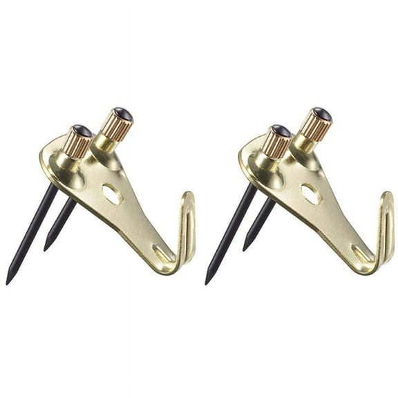 40 Pack 50 Lbs Picture Frame Hangers Hooks with Nails, Heavy Duty Plaster Wall Pro Photo/Heavy Mirror Hanging Kit