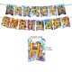 thumbnail image 5 of Digimon Adventure decoración de fiesta de cumpleaños, pancarta de fondo de globo de látex, adorno de pastel, Baby Shower, 5 of 5