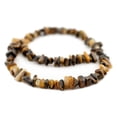 thumbnail image 3 of The Bead Chest Tiger Eye Chip Beads 6-14mm Brown Chips Gemstone 16 Inch Strand, 3 of 4