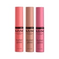thumbnail image 1 of NYX PROFESSIONAL MAKEUP Butter Lip Gloss, 3 Colors, Angel Food Cake, Creme Brulee, Madeleine, 3 Pack, 1 of 10