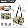 thumbnail image 7 of ZIATUBLE Cock Floral Paper Towel Roll Organizer Universal Carrying and Storage Case Round Paper Towel Storage Bag Kitchen Paper Towel Holder Organizer Soft Portable Padded Storage, 7 of 7