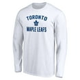 thumbnail image 2 of Men's White Toronto Maple Leafs Victory Arch Long Sleeve T-Shirt, 2 of 3