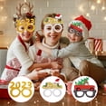 thumbnail image 3 of 2024 gafas de Navidad Santa Claus gafas de árbol de Navidad accesorios para fotomatón regalos para niños decoraciones de fiesta decoración de Año Nuevo, 3 of 4