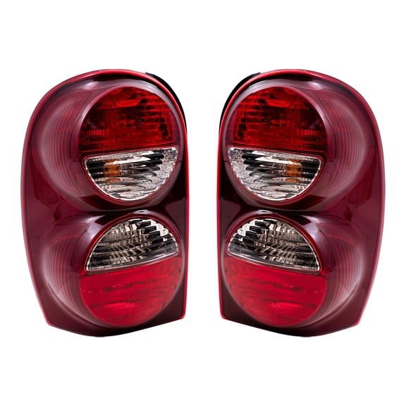 Brock Tail Light for 2005-2007 Liberty w/o Air Dam-Tail Lamp Guard Set 55157061AG