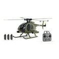 thumbnail image 1 of Helicóptero de control remoto Abanopi 2.4G 4CH UAV 1:28 sin barra volante de altura fija RTF con localización de flujo óptico Verde, 1 of 8