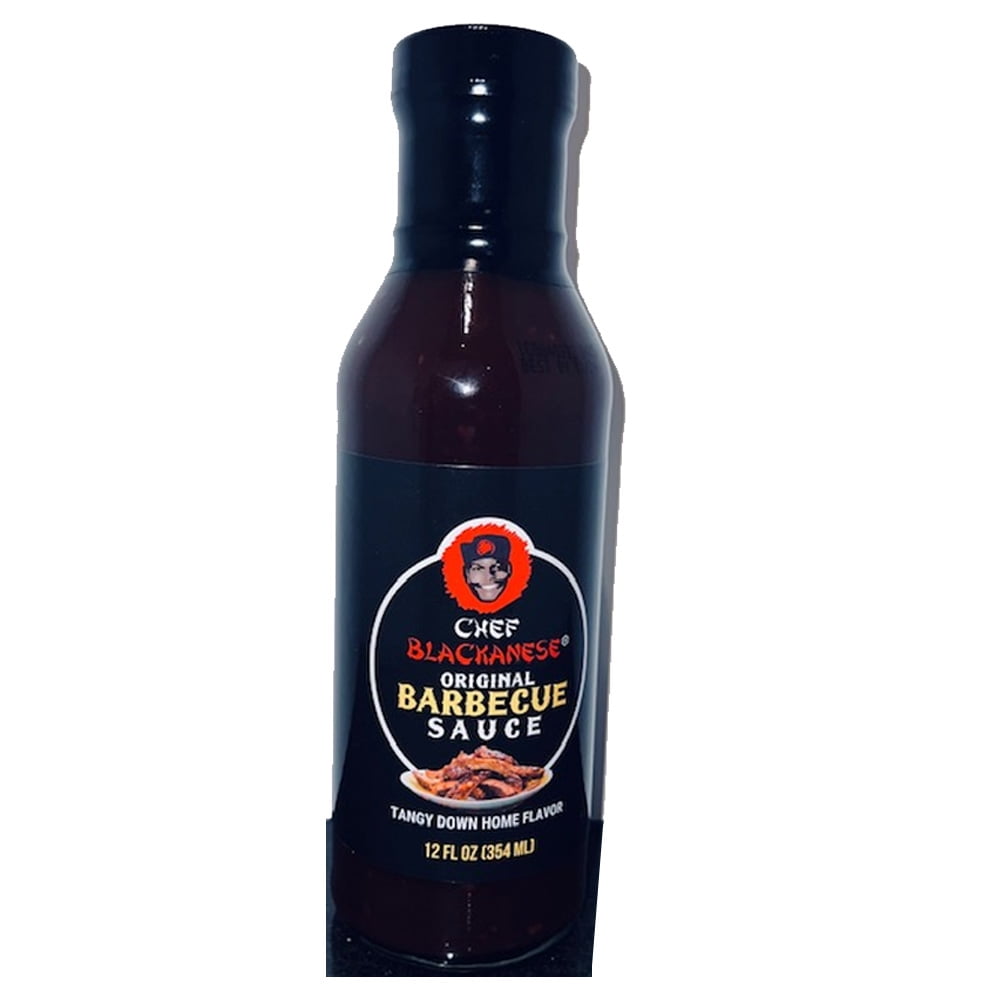 Chef Blackanese Barbeque Sauce, Original BBQ Recipe of Dragon Inn, Organic Fat Free Barbecue