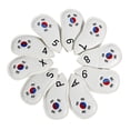 thumbnail image 4 of 10Pcs Golf Iron Head Covers Set Durable Wear Resistant Golf Club Head Covers, 4 of 8