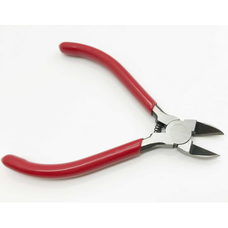 4.5 Inches Side Cutter Diagonal Wire Cutting Pliers Nippers Repair Tool Red