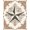 Charcoal Cream Rust, Pattern 9, variant on ODIKA 8'x10' Washable Area Rug Plank Inspired Vintage Border Southwestern Door Farmhouse Lone Playful for Living Room, Under Sectional, Family , Durable, Non-Slip