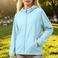 thumbnail image 2 of Fancifize Teens Girls Boys UPF 50+ Rash Guard Hoodie Jackets Kids UV Sun Protection Coat for Outdoor Camping Hiking 7-17 Years, 2 of 8