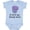 AE-Light Blue, variant on Inktastic I Love My Great Aunt Elephant Purple Blue Boys Baby Bodysuit