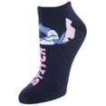 thumbnail image 2 of Textiel Trade  Disney Lilo & Stitch Sneaker Socks (3 Pair) (Women), 2 of 5