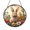 Acrylic 3.5 Inch, variant on Colorful Rabbit Faux Stained Glass Acrylic Suncatcher – Window Hanging Art for Home