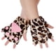 thumbnail image 5 of FELTECHELECTR KALLORY 1 Juego de diadema con orejas de gato y cola, accesorios de cosplay de animales, orejas de leopardo, pajarita, guantes de pata para cosplay, 5 of 5