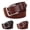 Coffee, variant on Fancifize Faux Leather Coffee Belts for Men Classic Pin Buckle Solid Color Waistband Belt for Pants Gift Long 47.24''