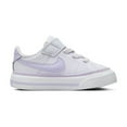 thumbnail image 2 of Nike Court Legacy Baby/Toddler Shoes Color: White Pink Honeydew Size: 6 T, 2 of 5