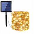 thumbnail image 1 of Luces de cadena de alambre de cobre solares LED atmósfera de decoración de jardín al aire libre luces de alambre de cobre impermeables color cálido 22 metros 200 luces, 1 of 5
