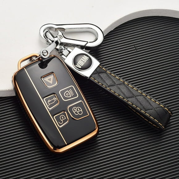 Porte-clés de Couverture de Cas de Clé de Voiture pour Jaguar pour Land Rover Accessoires Coquille Clé