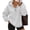 Gray,#057, variant on Womens Zip Up Hoodies Half Zip Pullover Fall Winter Oversized Workout Sweatshirts Y2k Zipper Jackets With Pockets,L