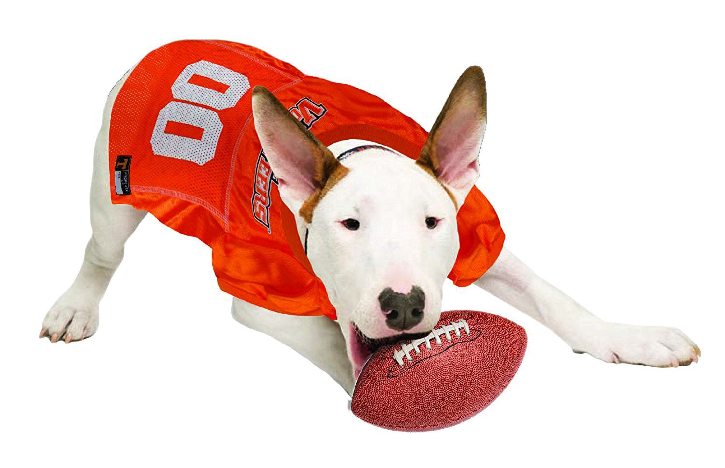 Pets First Collegiate Tennessee Volunteers Football/Basketball Mesh Jersey for Pet Dog. available in 40+ Teams - Extra Small